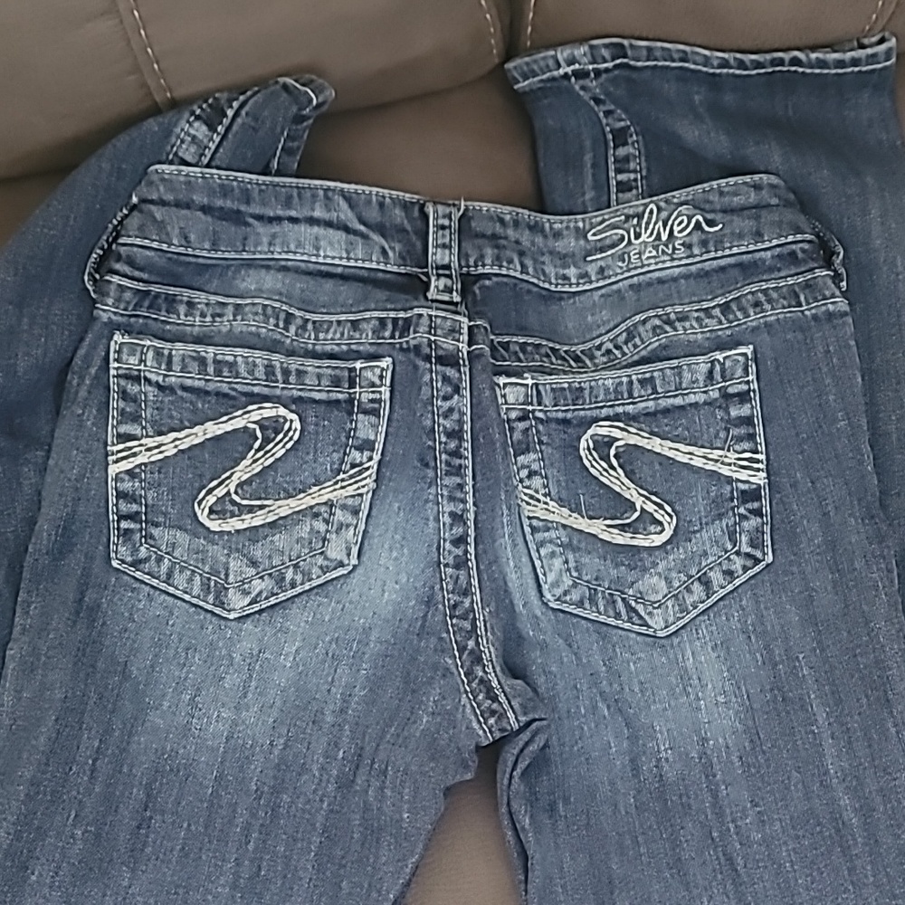 Silver Aiko Bootcut Jeans - Picture 2 of 4